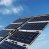 sol giver strøm på solcelleanlæg
